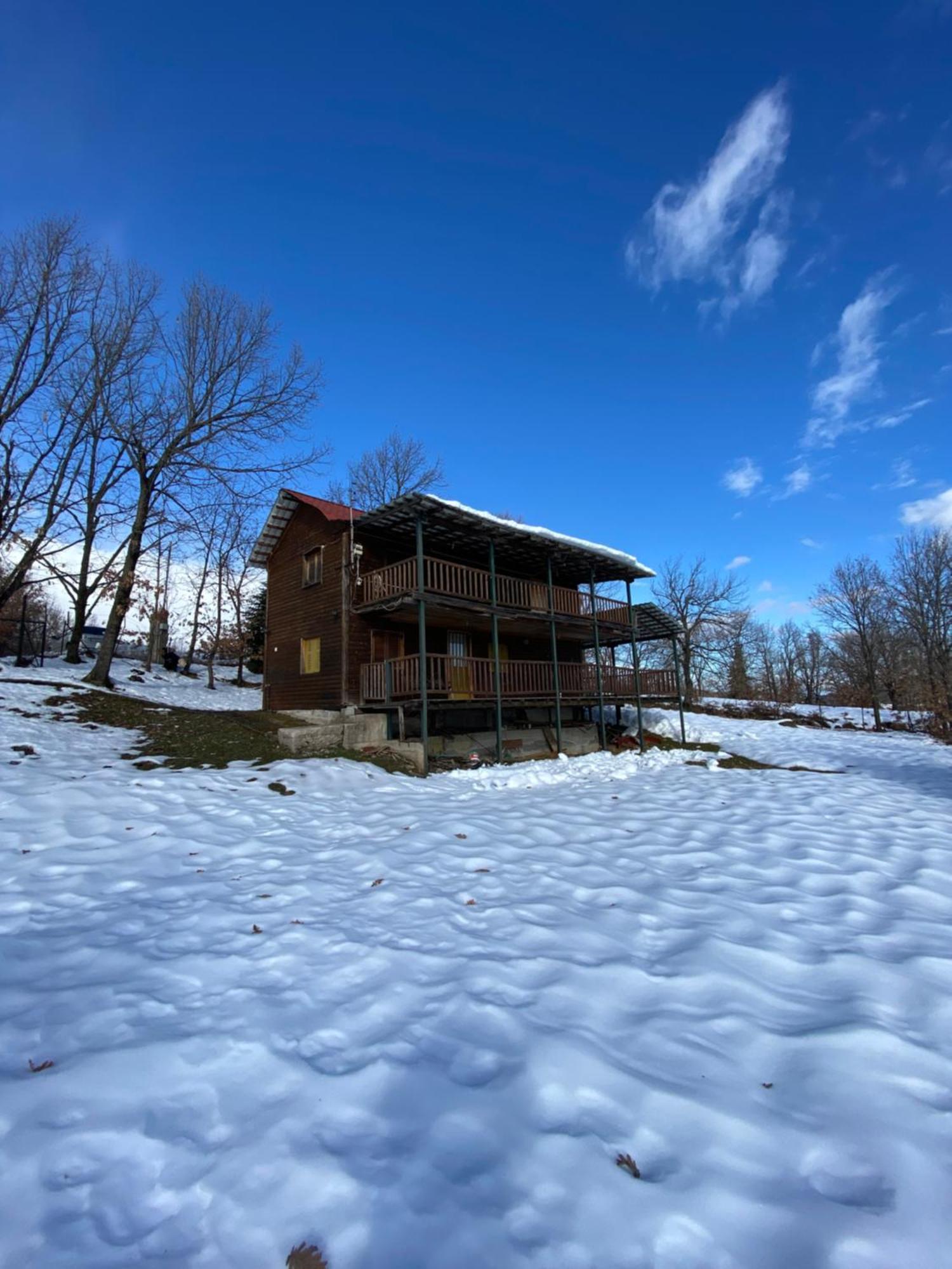 Traditional Wooden Apartment Koutsodimos Exterior photo