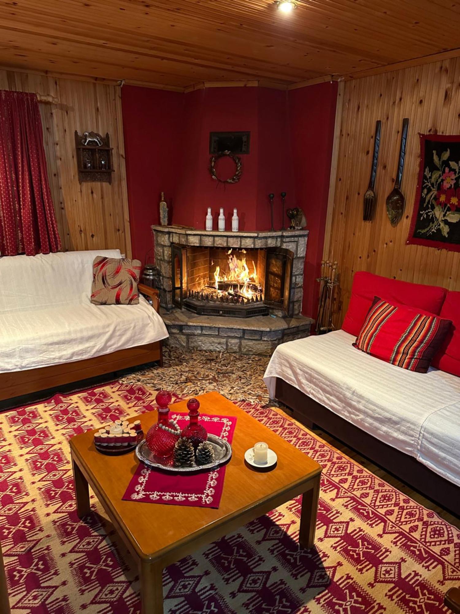 Traditional Wooden Apartment Koutsodimos Exterior photo